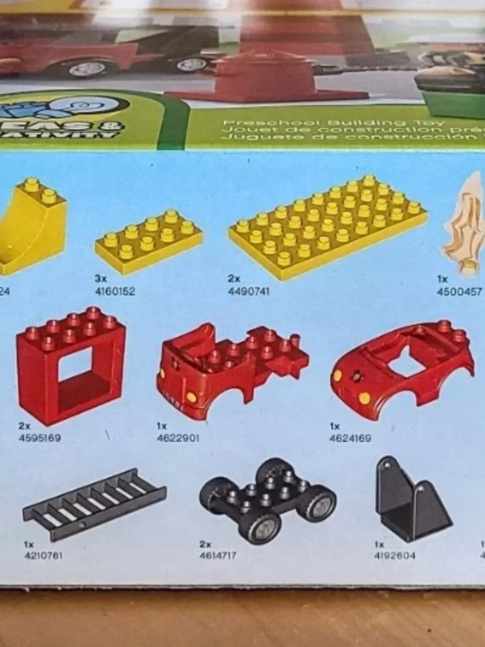 LEGO Duplo NEW Fire Truck fighter Station Fireman Firemen Figs 6138 discont set